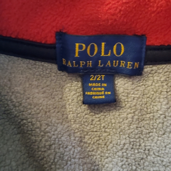 Polo Ralph LaurenToddler Fleece Mock Neck Pullover - Picture 2 of 4